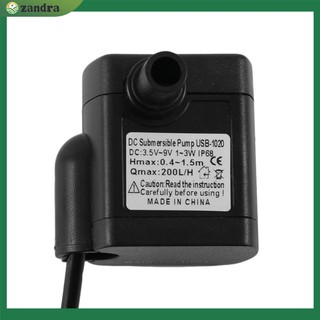 Máy Bơm Nước mini 3w usb-1020 dc3.5v-9v Cho Bể Cá