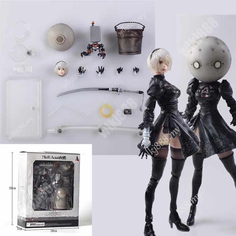 Nier Mô Hình Nhân Vật yorha no 2 type b 2b Trong game articulado