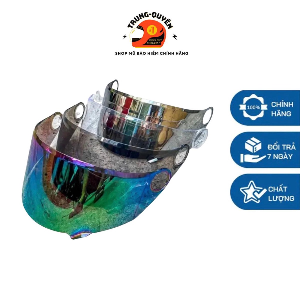 KÍNH AGU, Royal M136, Kính rời Thay thế cho nón bảo hiểm fullface AGU, Nón Royal M136 - Nón ASIA MT1