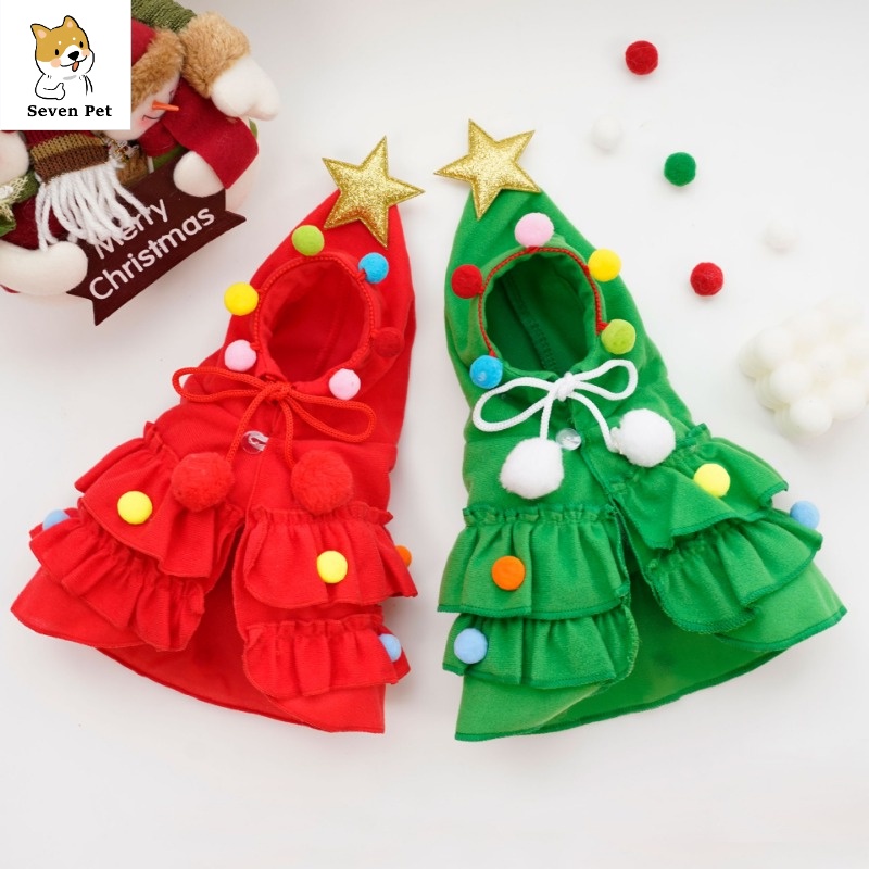 Áo Choàng Hóa Trang Mừng Năm Mới Dành Cho Thú Cưng