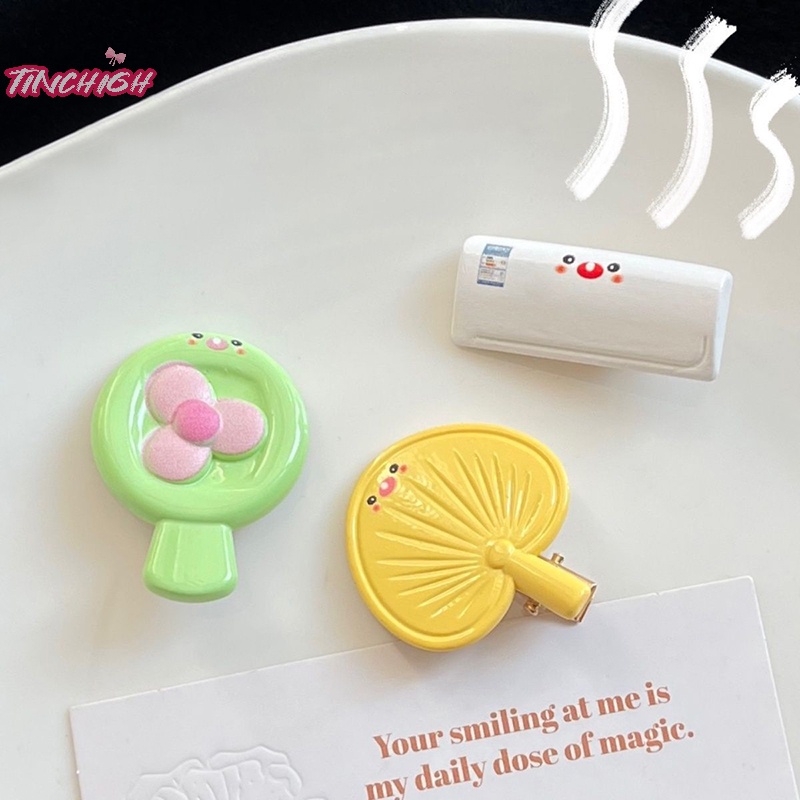 Kẹp Tóc Mái Hình Hoạt Hình Dễ Thương Ngọt Ngào Thời Trang Mùa Hè Cho Nữ