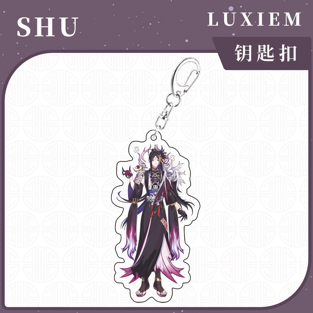 Móc khoá Anime Manga Luxiem New Skin Anime Mysta Ike Vox Shu Luca Acrylic Cute phụ kiện trang trí dễ thương