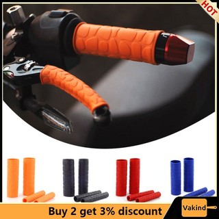 Set 4 Vỏ Bọc Tay Cầm Xe Máy Chống Trượt Nhiều Màu Sắc