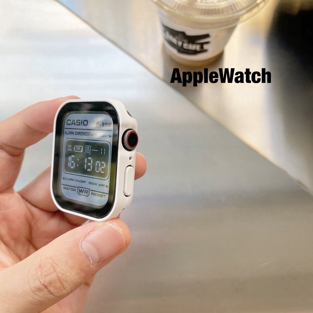 Ốp Bảo Vệ không thấm nước  Không có sương mù  cho apple Watch 9 8 7 6 5 SE 40/41mm 44/45mm