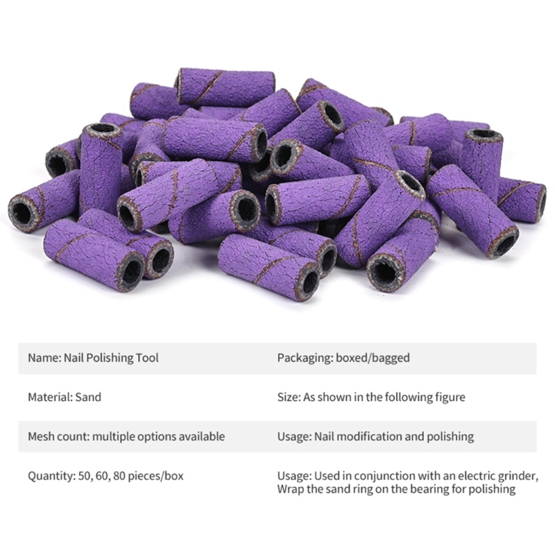Mũi Khoan Móng mini Bằng Thép Không Gỉ 80 120 150 180 240grit