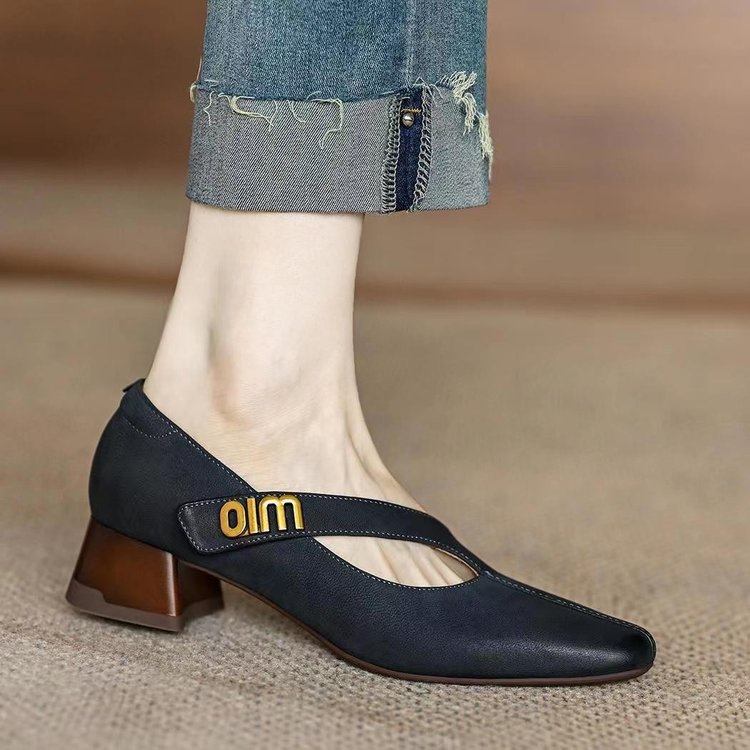 Giày Cao Gót Mũi Nhọn Thời Trang Dành Cho Nữ / size 35-40