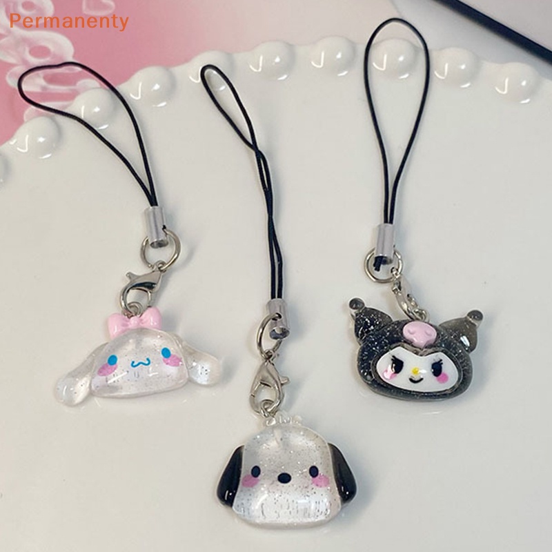 Sanrio anime my melody Móc Khóa Túi Xách Điện Thoại Dễ Thương Nữ Tính Dây Treo Trang Trí Hoạt Hình melody Đáng Yêu
