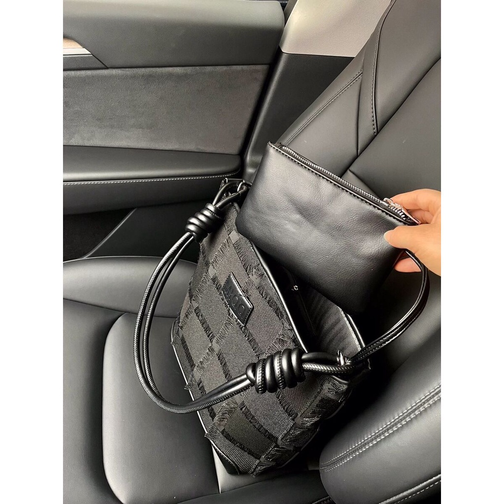 Túi tote Đeo Vai / Xách Tay Một Bên Vai Tua Rua Sức Chứa Lớn Phong Cách Thời Trang Mới 2023 Dành Cho Bạn Nữ