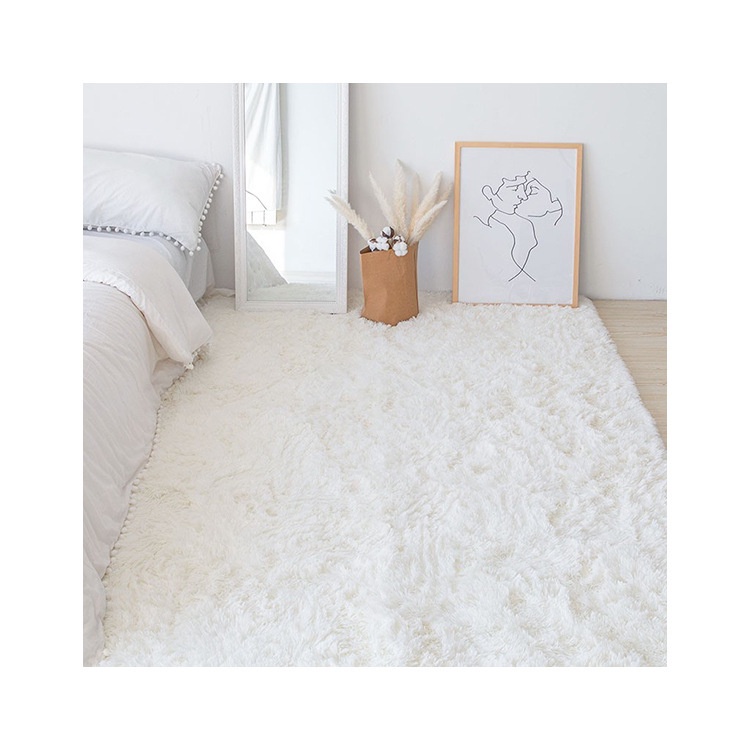 Thảm Lông Trải Sàn Trang Trí Phòng Khách / Phòng Ngủ