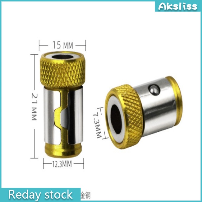 Aks Mũi Khoan Từ Tính 1 / 4 "Bằng Kim Loại Chống Ăn Mòn 6.35 mm