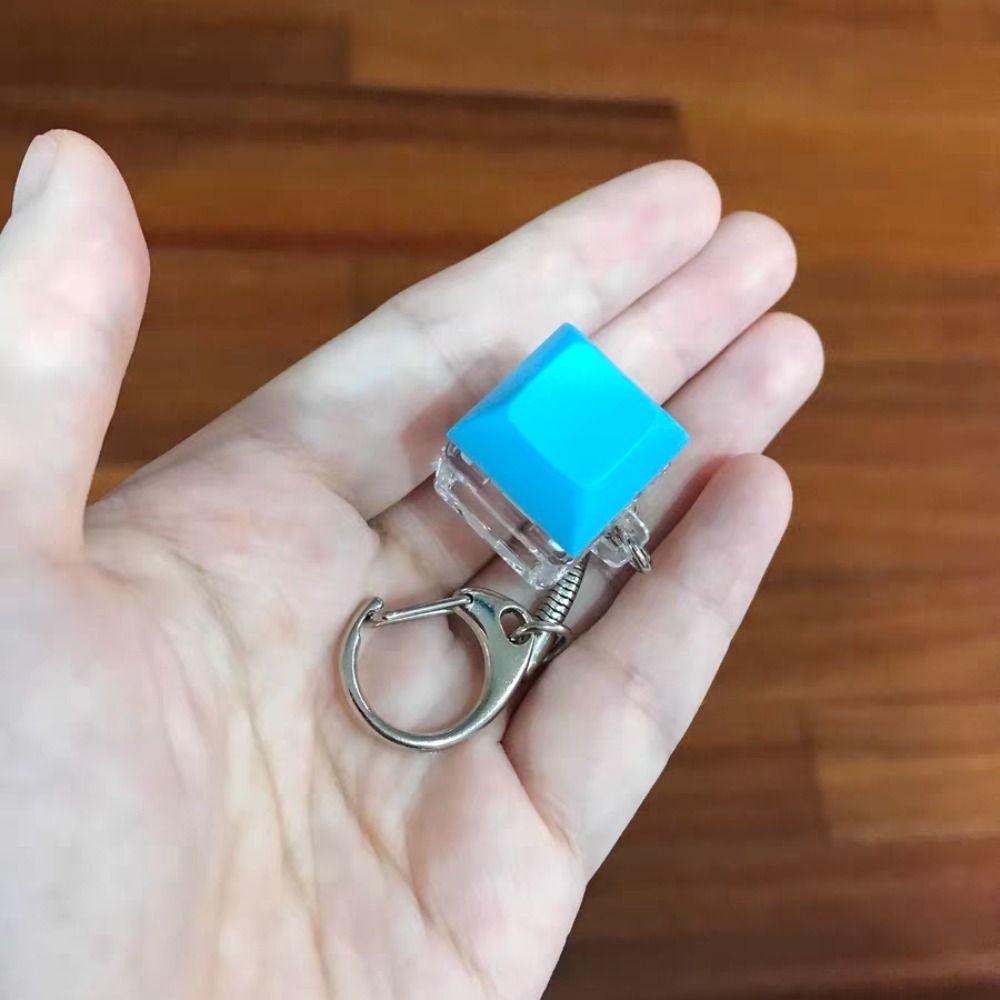 Móc Khóa Hình Bàn Phím Cơ daron1 Bằng abs Không Có Đèn led Vui Nhộn