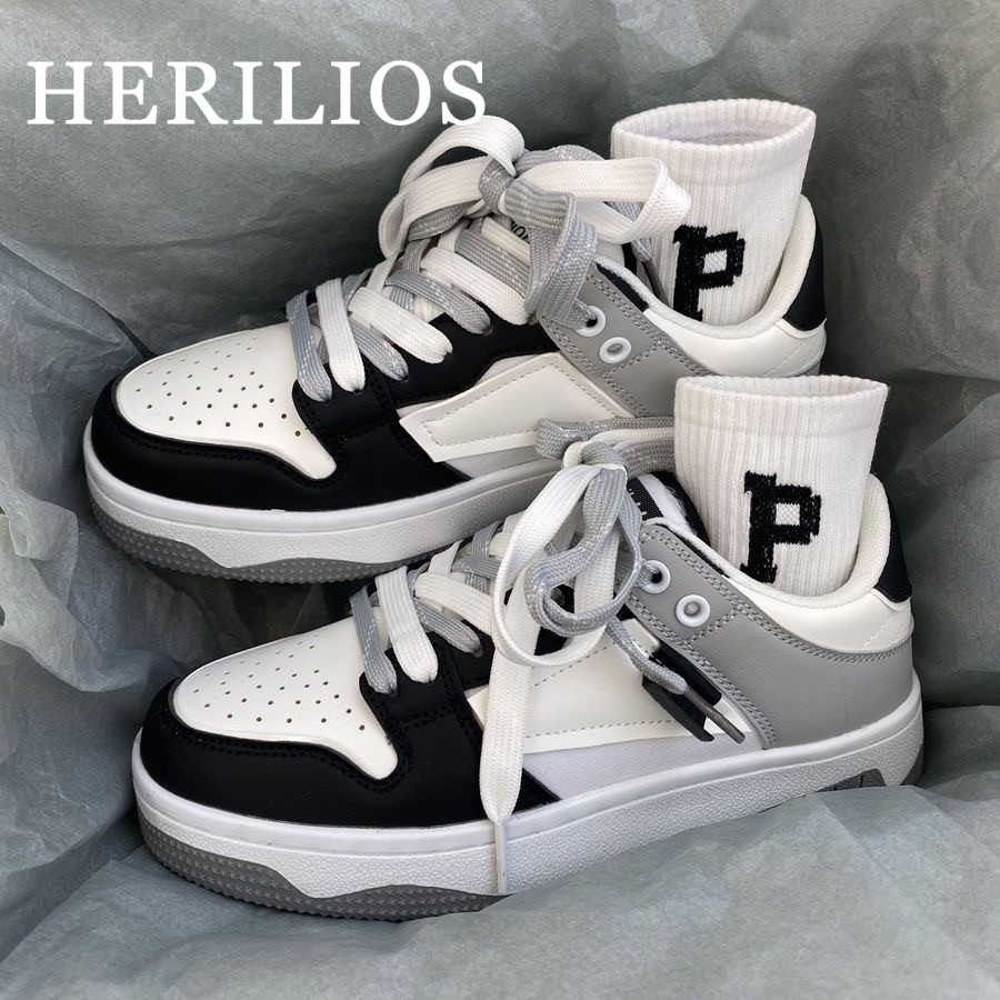 HERILIOS Giày Thể Thao Nữ Đế Siêu Nhẹ Thoáng Khí Thời Trang Thiết Kế Mới Cho Nữ thất bại xây dựng B95F24B 37Z230915