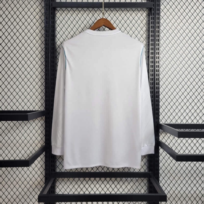 Bộ Quần Áo Bóng Đá Dài Tay real madrid Mùa Giải 2017-17 - 18