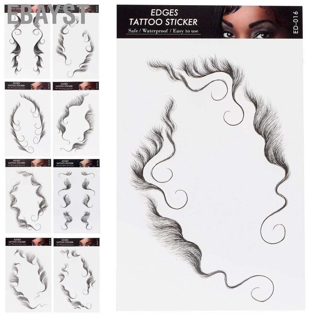 Ebayst Fake Hairline  Women Natural Edge Hair Tattoo