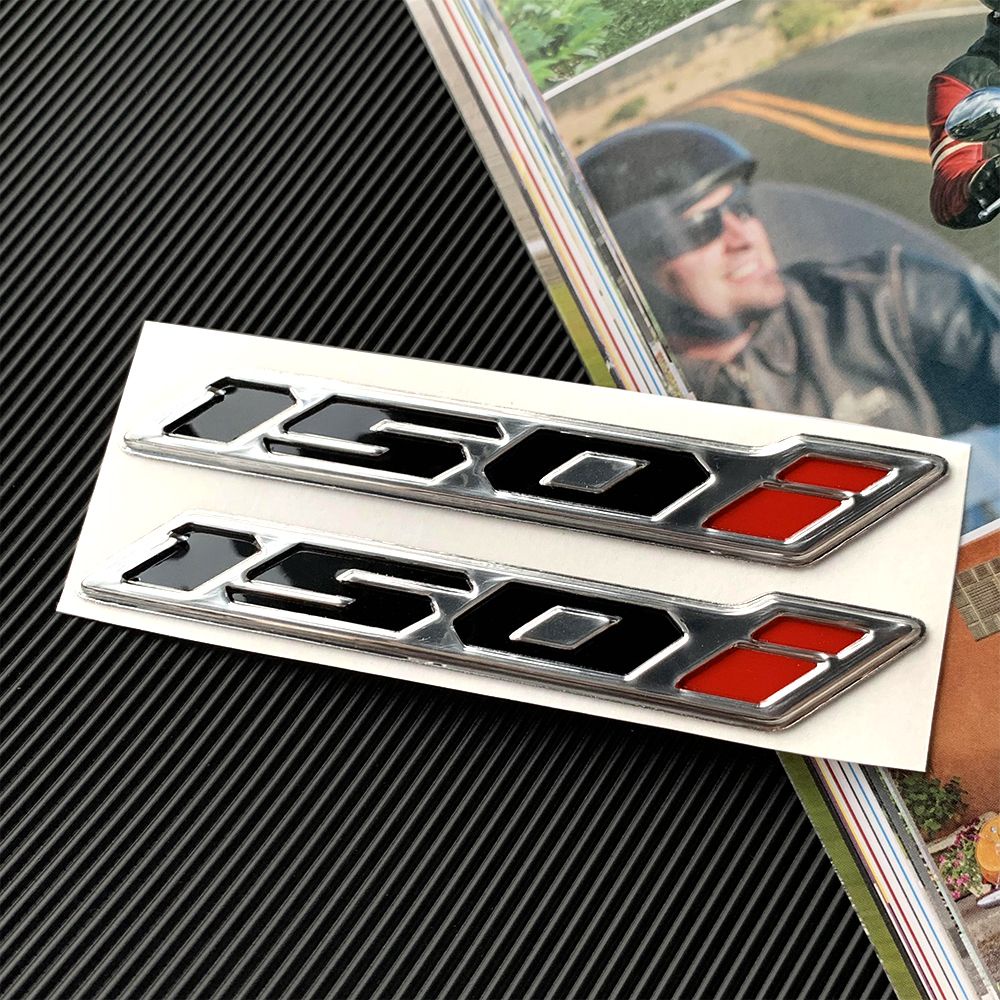 Set 2 Miếng Dán logo 3d Chống Thấm Nước Trang Trí Bình Xăng Xe Mô Tô honda click 125 125i click150i 150
