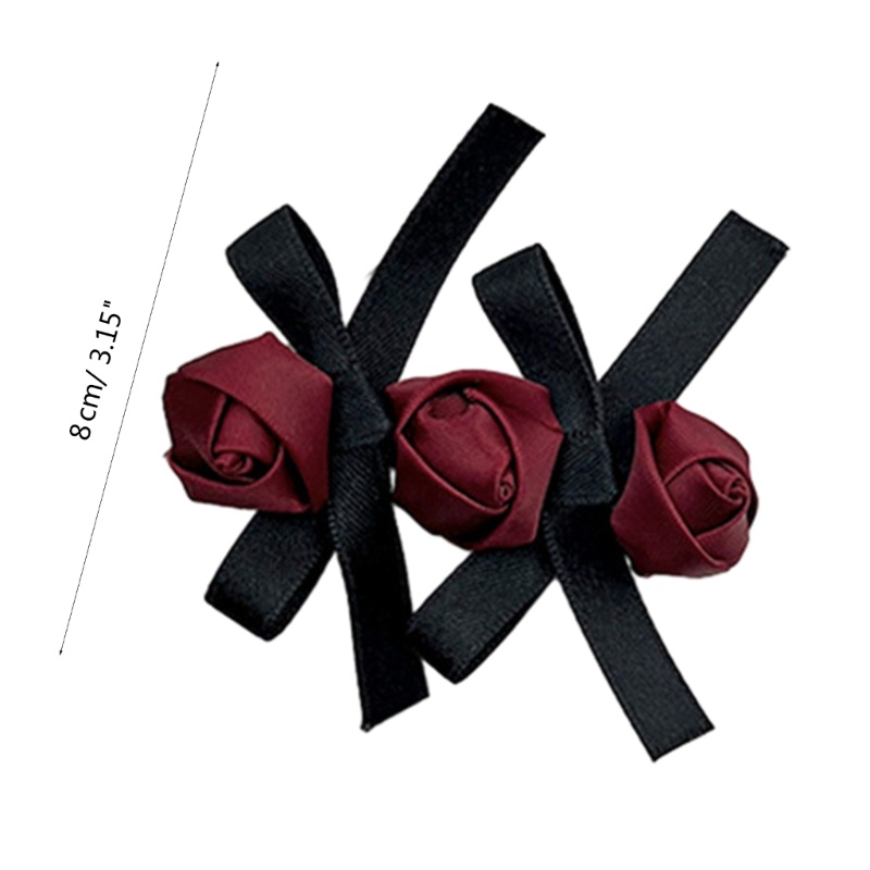 Kẹp Tóc Nơ Dễ Thương Phong Cách harajuku y2k 90s