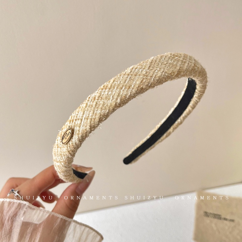 Maillard Băng Đô Cài Tóc Họa Tiết Kẻ Sọc Thời Trang 2023 Dành Cho Nữ