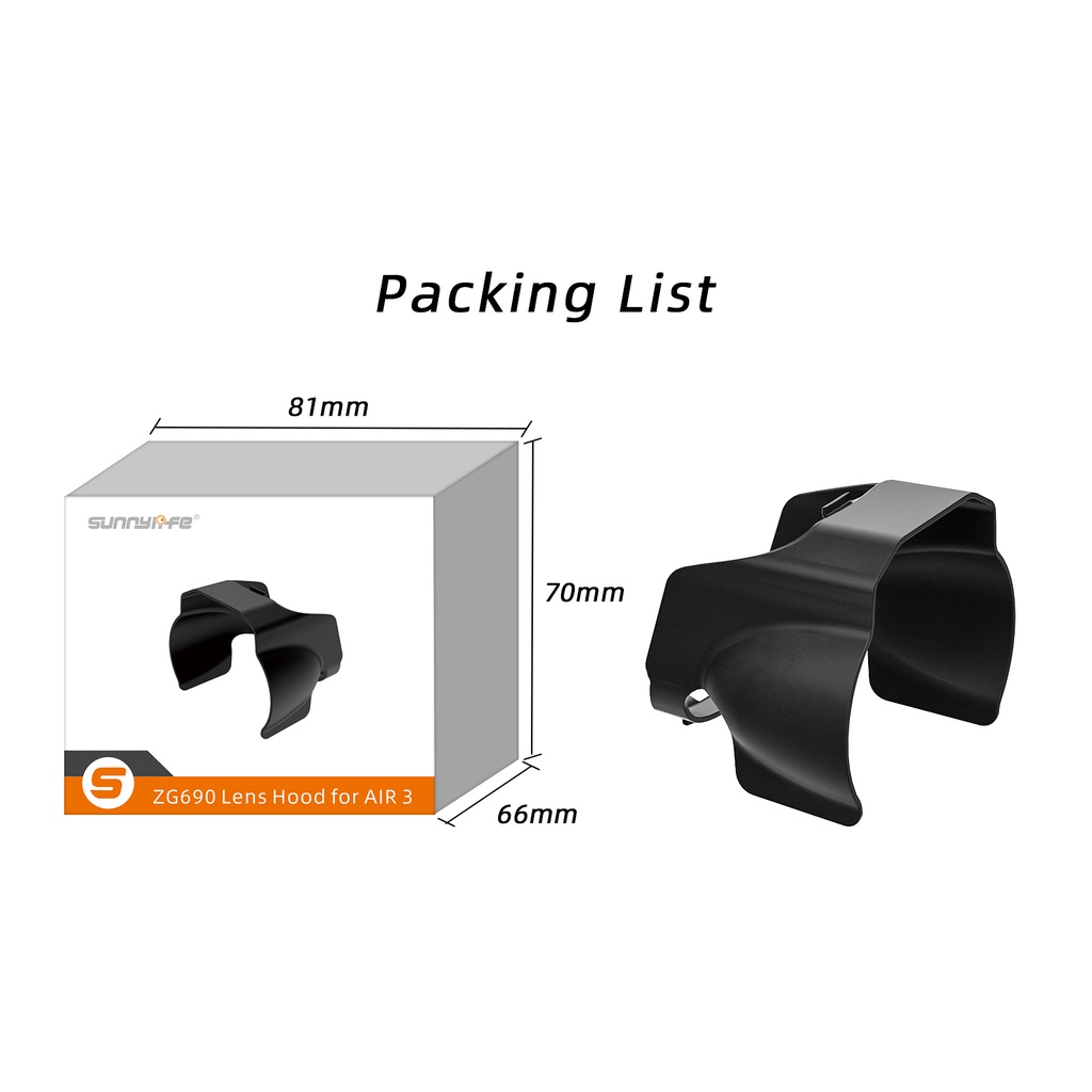 Drone Nắp Che Nắng Chống Lóa Cho dji air 3 dji air 3