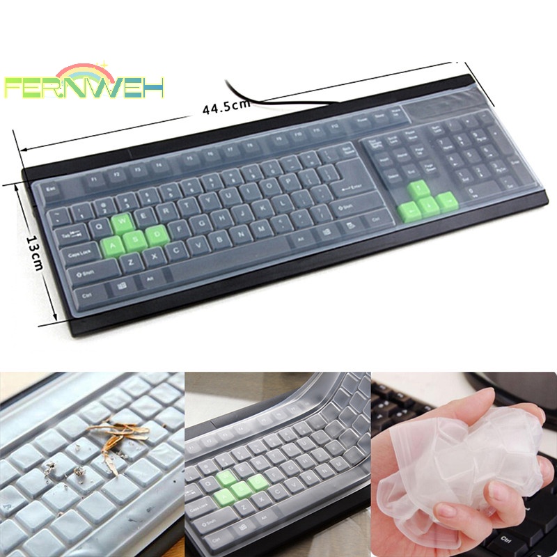 1 Miếng Dán Bảo Vệ Bàn Phím Máy Tính Bằng Silicon Tiện Dụng