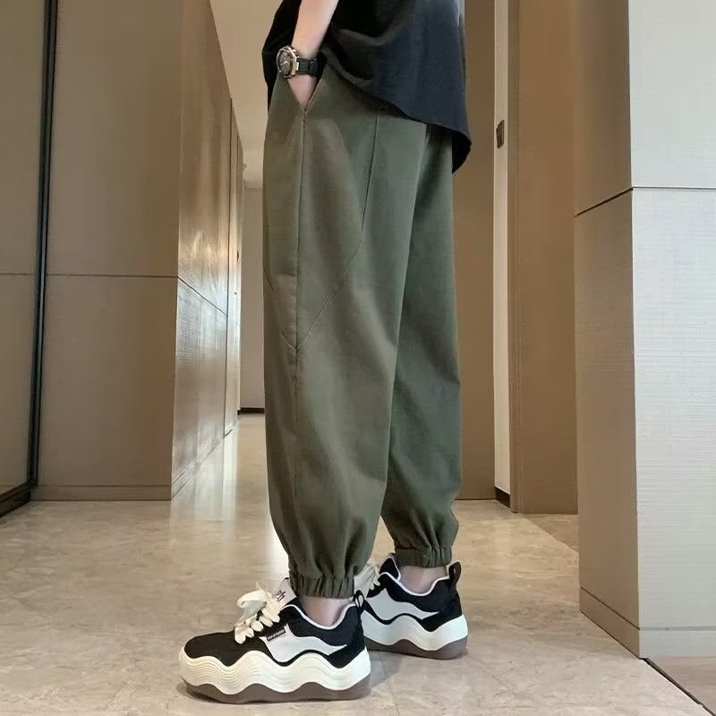 Quần Kaki Dài Ống Rộng Thời Trang Dành Cho Nam