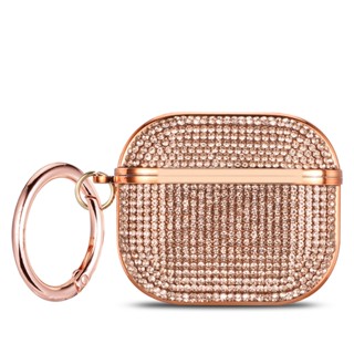 Sang Trọng Vỏ Bảo Vệ Hộp Sạc Tai nghe không dây airpods pro2 air pods pro airpod 3 2 1 Đính Đá Lấp Lánh Thời Trang
