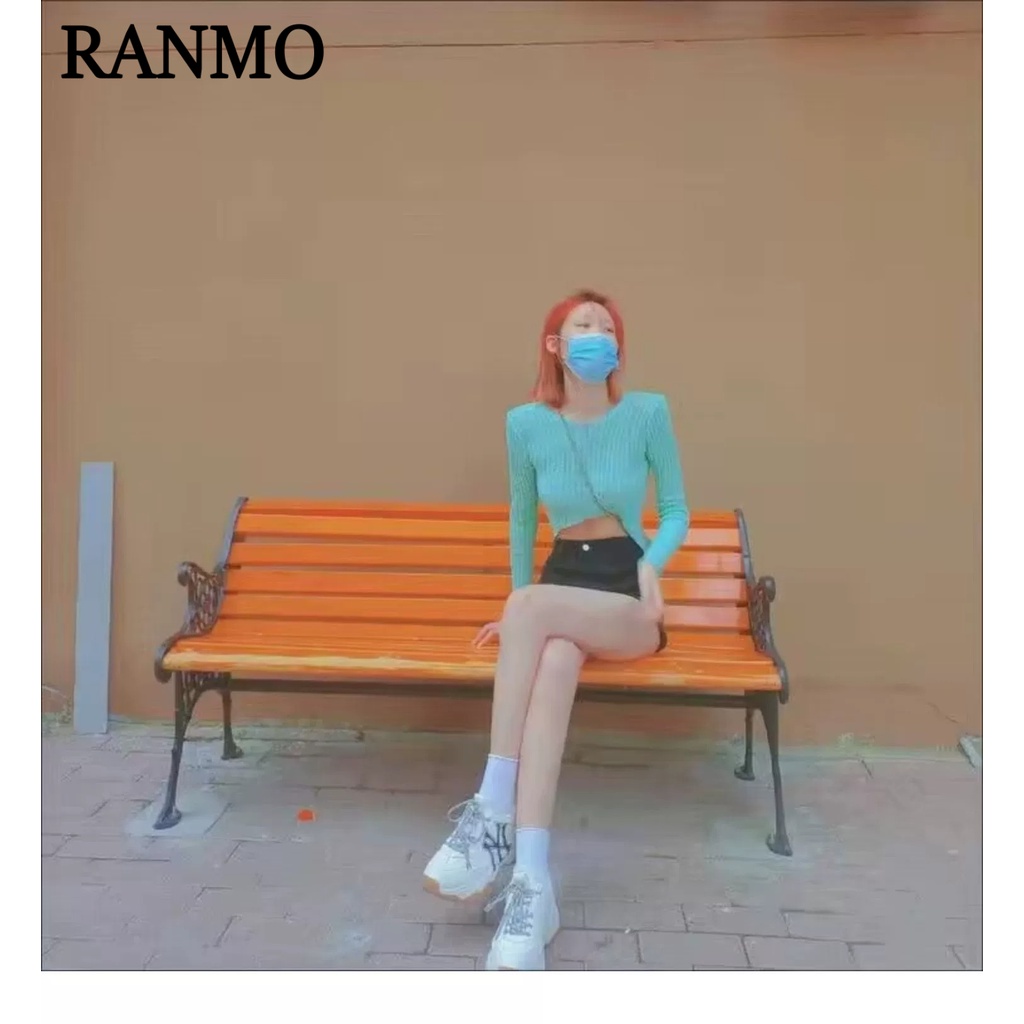 RANMO Áo Len áo khoác cardigan Trendy Casual hàn quốc Fashion WMY2392SUP38Z230921