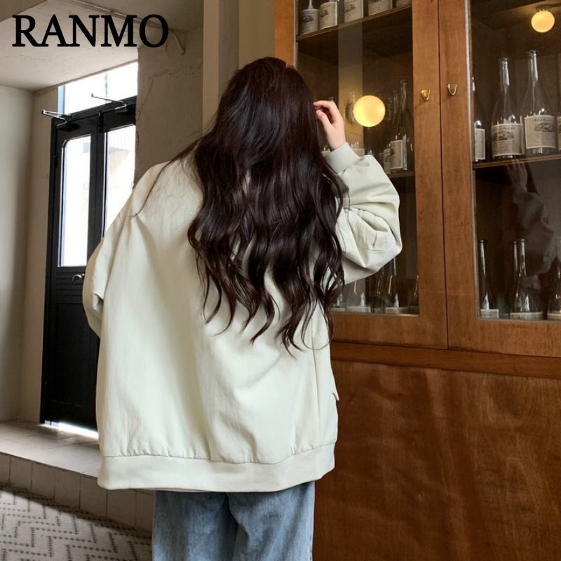 RANMO áo khoác dù áo khoác bomber casual trendy Fashion Korean WJK2391EM238Z230921