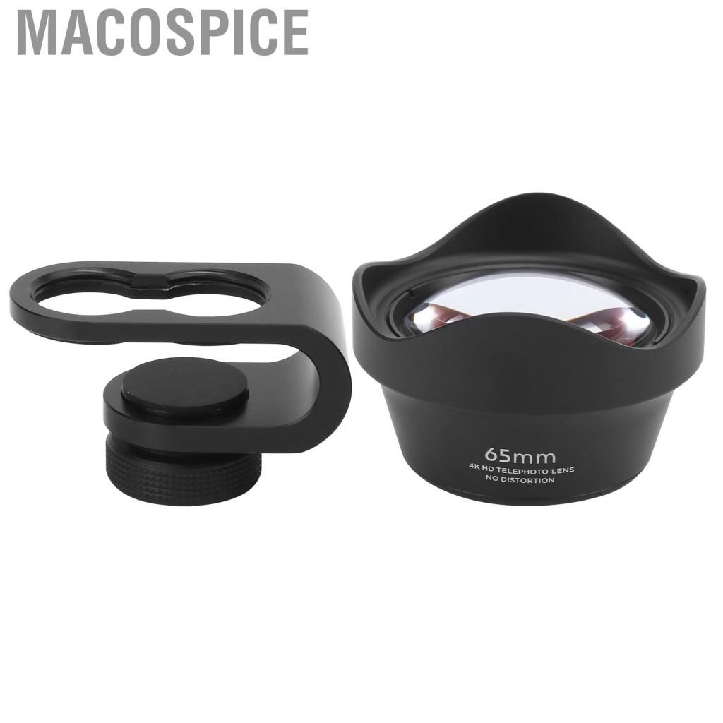 Macospice 65mm HD Mobile Phone External TelepFODo Portrait Lens For Phones/IOS FOD