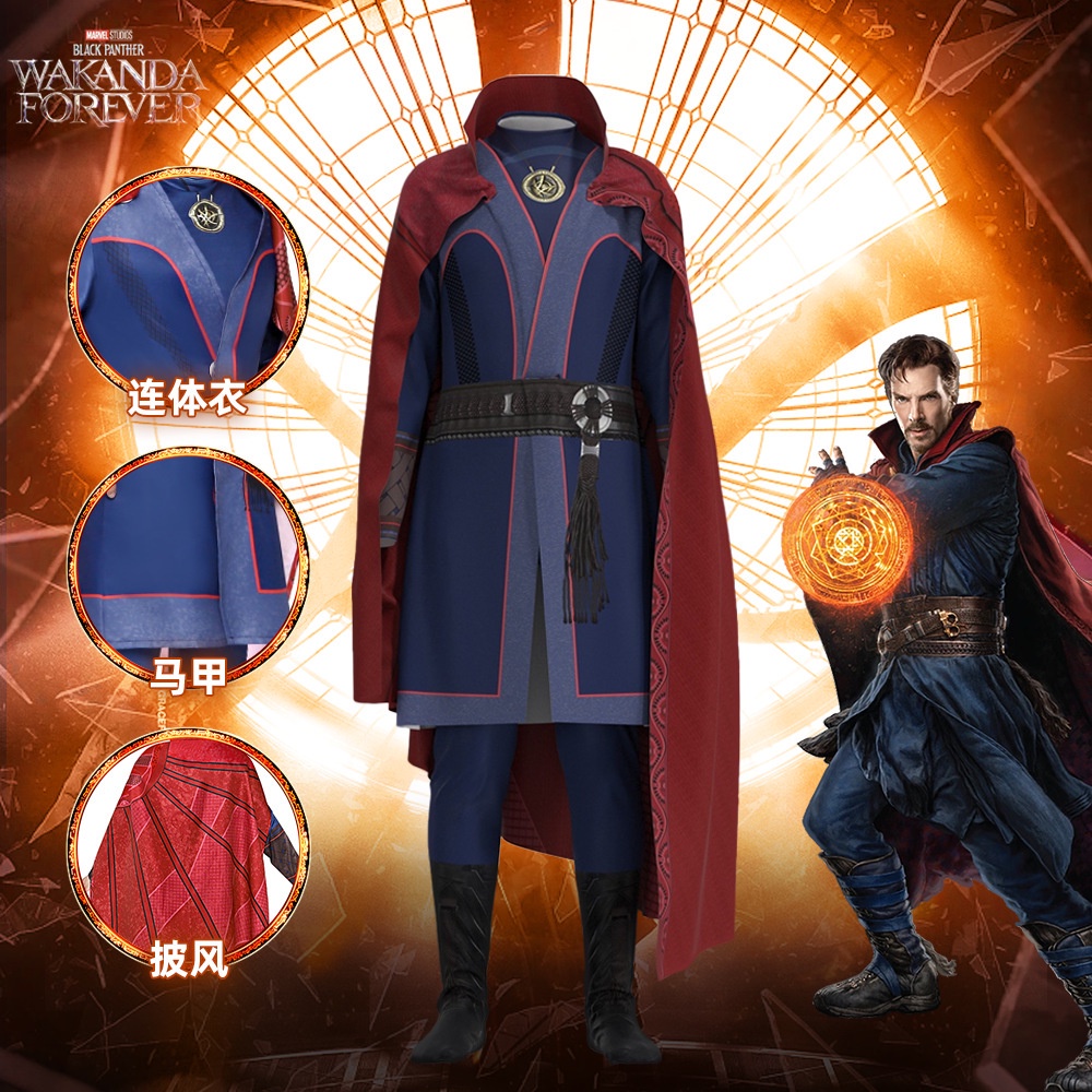 Áo Choàng Hóa Trang Bác Sĩ strange marvel Dịp halloween