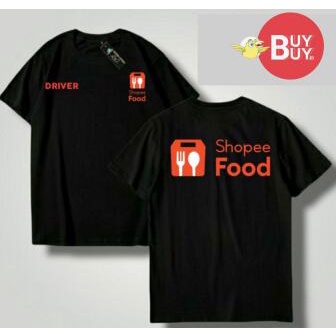 Áo thun Microfiber Jersey dành cho Nhân Viên Giao Hàng Shopee Food Rider
