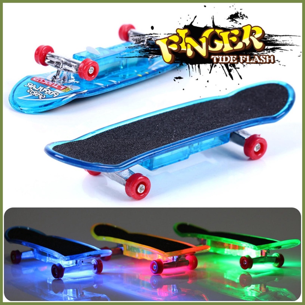 Set 3 Ván Trượt Ngón Tay mini Có Đèn led Phát Sáng