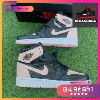 giày jordan đen hồng hàng 1:1 chuẩn ( full box + freeship )