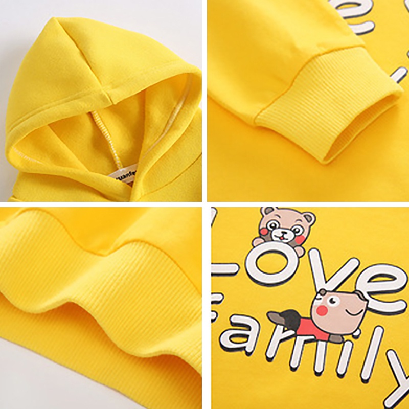 Áo hoodie Tay Dài In Hình Ông Già Noel Thời Trang Cho Bé Trai Và Gái 2-7 Tuổi