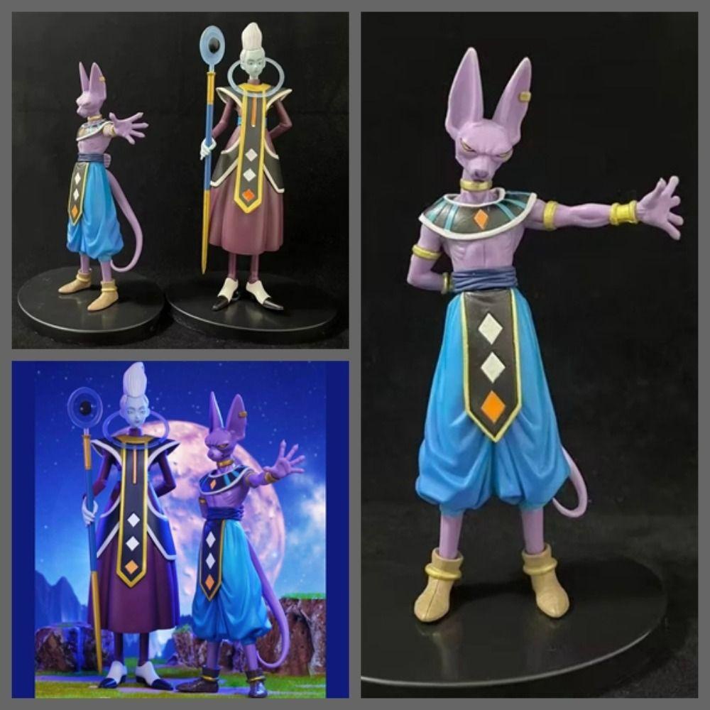 Mmluck whis Mô Hình Đồ Chơi gods 17 / 20cm Bằng pvc Sưu Tầm Hình Thần beerus / whis dragon ball z gods