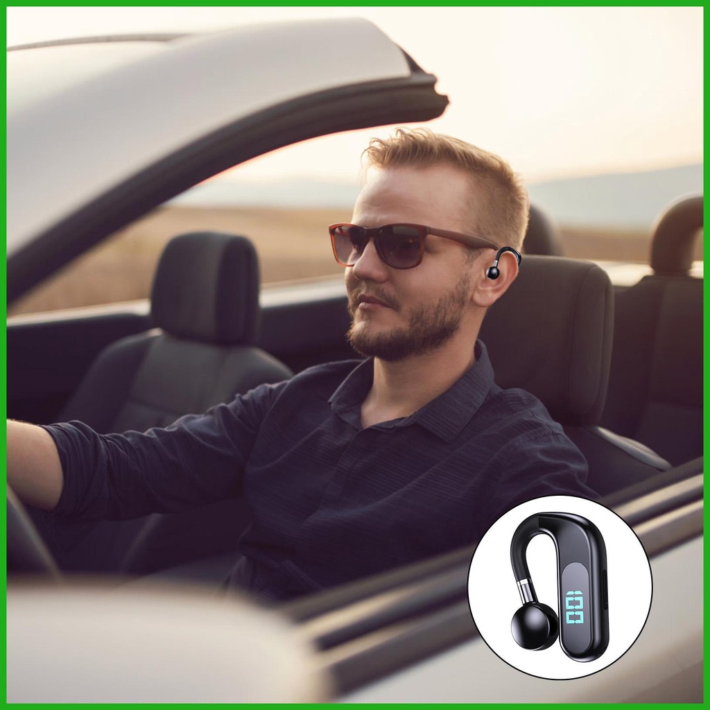 Tai Nghe Truyền Tín Hiệu Xương Tai Không Dây 300mah Sử Dụng Pin 48 Giờ Khi Đi Du Lịch