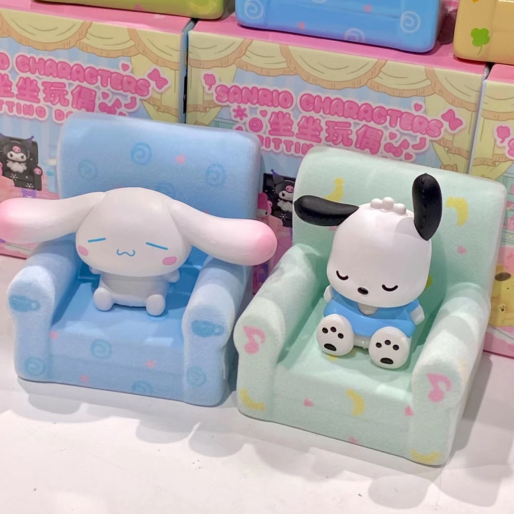 Sanrio Mô Hình Búp Bê x toptoy Ngồi sofa 6 Kiểu Dáng Và 6 Bí Mật