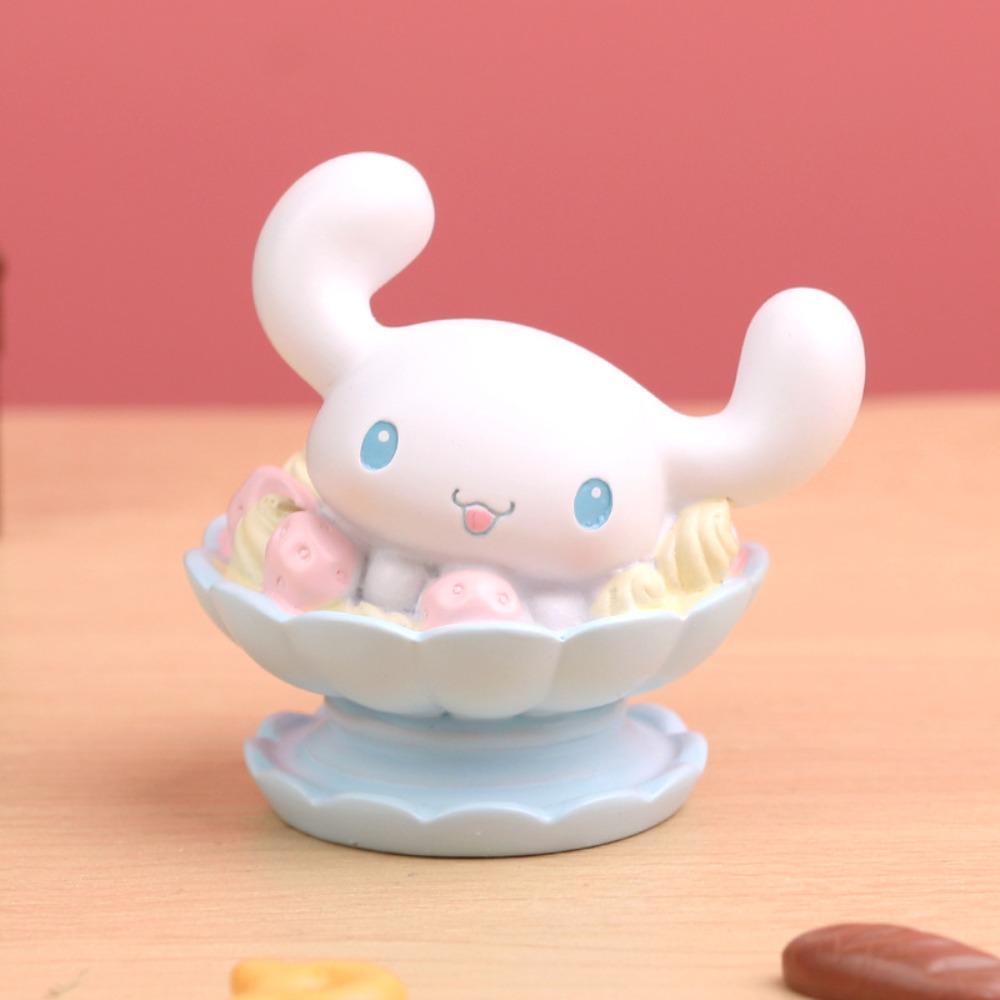 Mmluck cinnamoroll Đồ Chơi Mô Hình Nhân Vật anime cinnamoroll pvc Xung Quanh