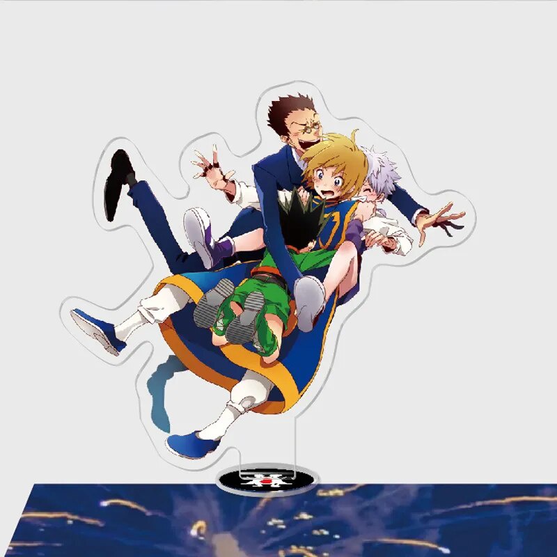 Mô hình Standee Hunter X Hunter Hisoka Anime Figure Acrylic Anime Manga Phụ kiện trang trí để bàn góc học tập