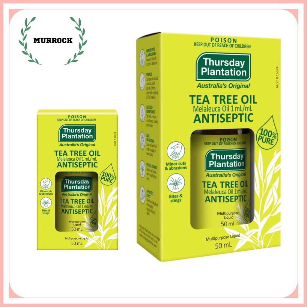 Tinh dầu Thursday Plantation 50mL Úc [HSD 12.2026]