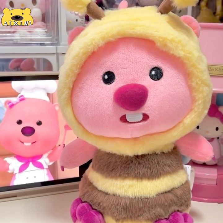 🌟CÓ SẴN🌟 Gấu bông Loopy Aio Thú Nhồi Bông 36cm Hình Ong / Cún / Gấu Đáng Yêu