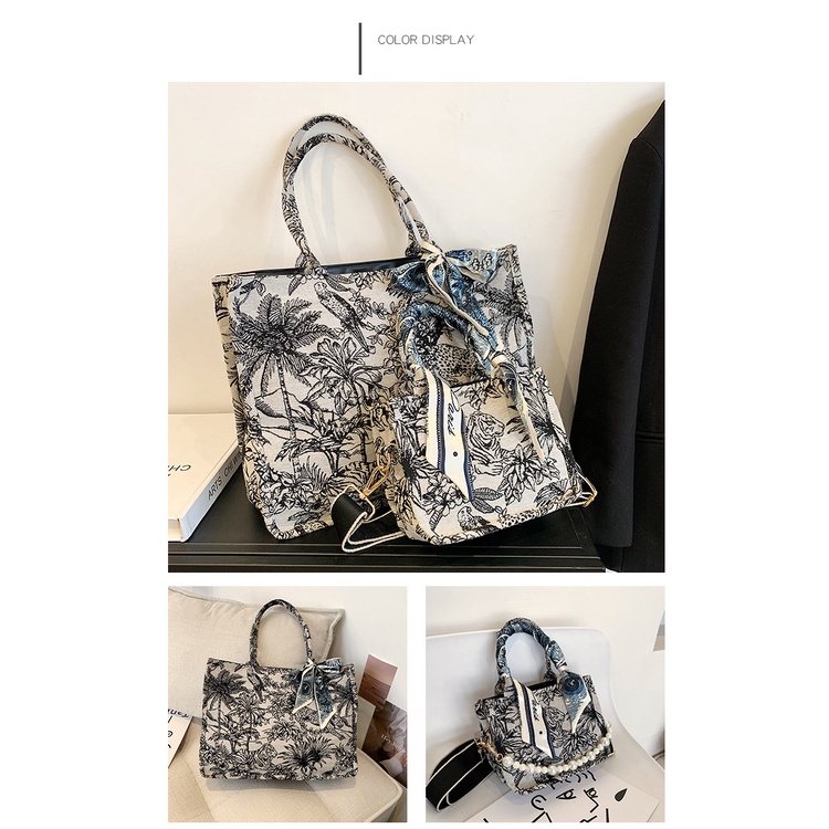 ENVIROSAX đơn giản túi tote công suất lớn túi xách vai nữ mới