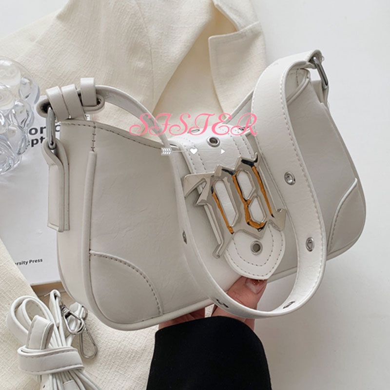 SISTER túi bao tử nữ túi đeo hông túi xách nữ đeo chéo 2023 NEW Korean Dành Cho Nữ Giá rẻ INS GYB230010B 41Z231008