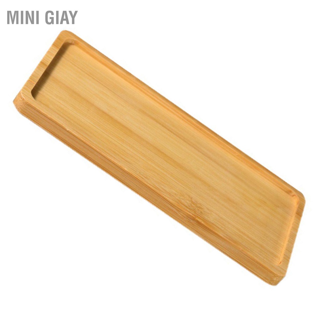 Mini Giay Đế Lót Ly Bằng Gỗ Cho Đồ Uống Tự Nhiên Hình Chữ Nhật Retro Cách Nhiệt Coaster Cup Bàn Bảo Vệ Trang Trí Nhà Quà Tặng Tân Gia