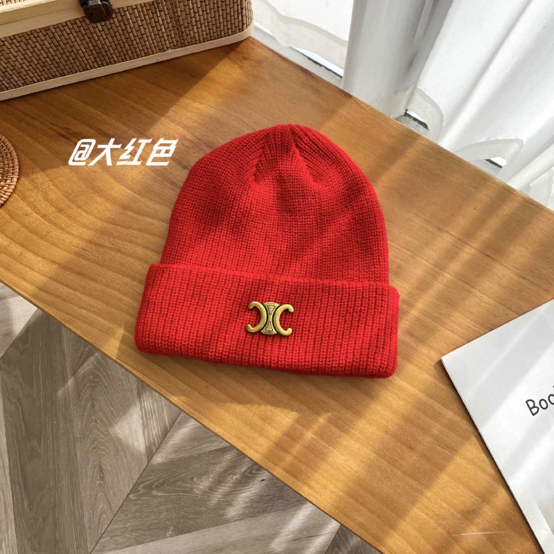 Mũ Len Dệt Kim Giữ Ấm Thời Trang Dành Cho Cặp Đôi