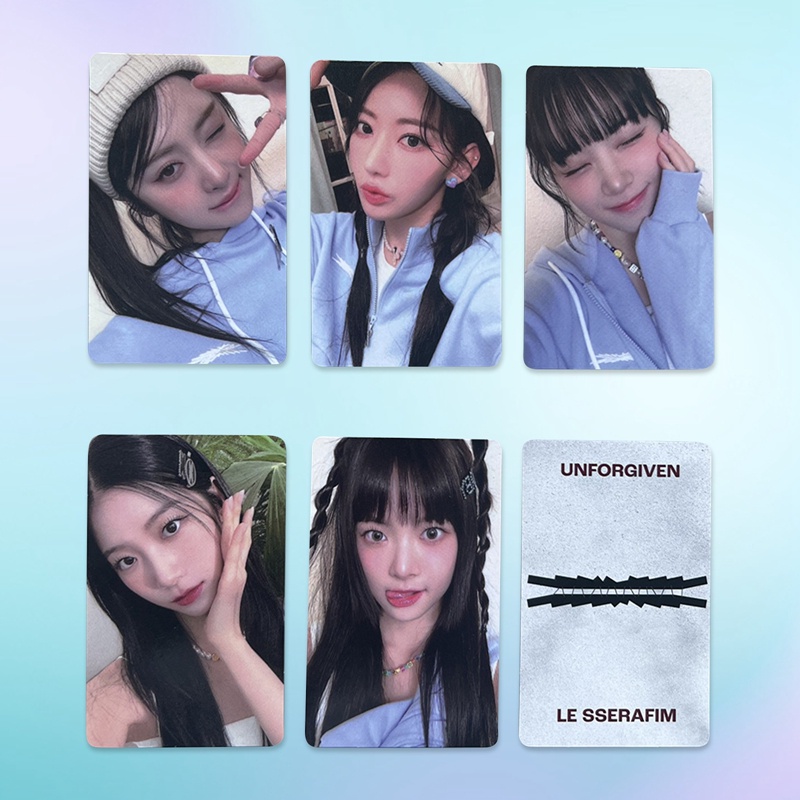 Album Ảnh le sserafim card unforgiven Thẻ