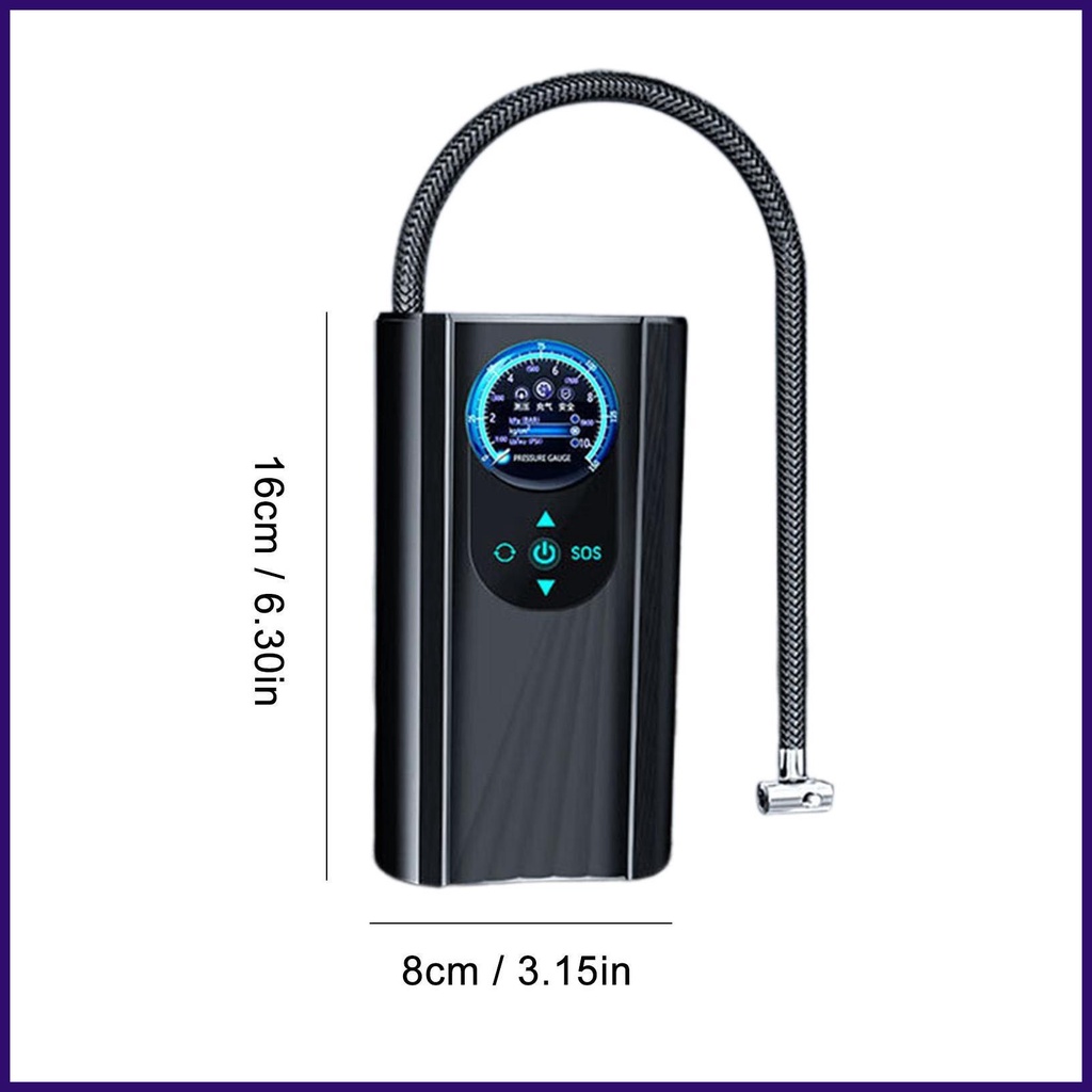 Máy Bơm Hơi Điện Tử Cầm Tay 48v 12v 150Psi Chuyên Dụng Cho Xe Hơi