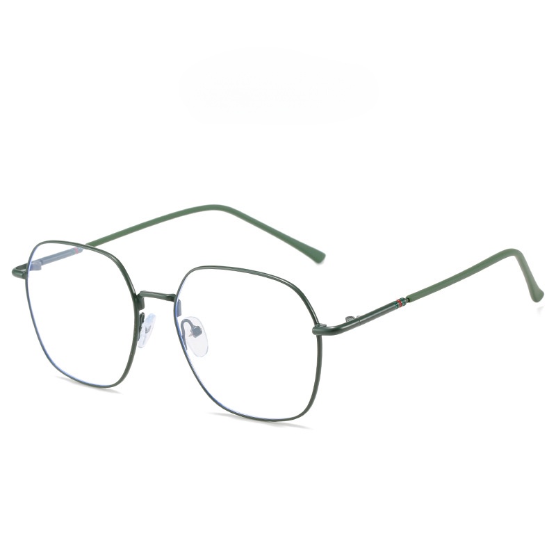 Mắt Kính Cận Thị Gọng Kim Loại 1 # - 0 ~ - 600 # - 600 # Dành Cho Nam Và Nữ