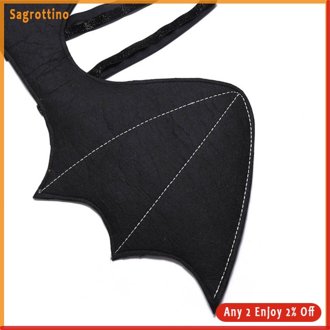 Sag Cánh Dơi Hóa Trang halloween Có Dây Đàn Hồi Cho Bé