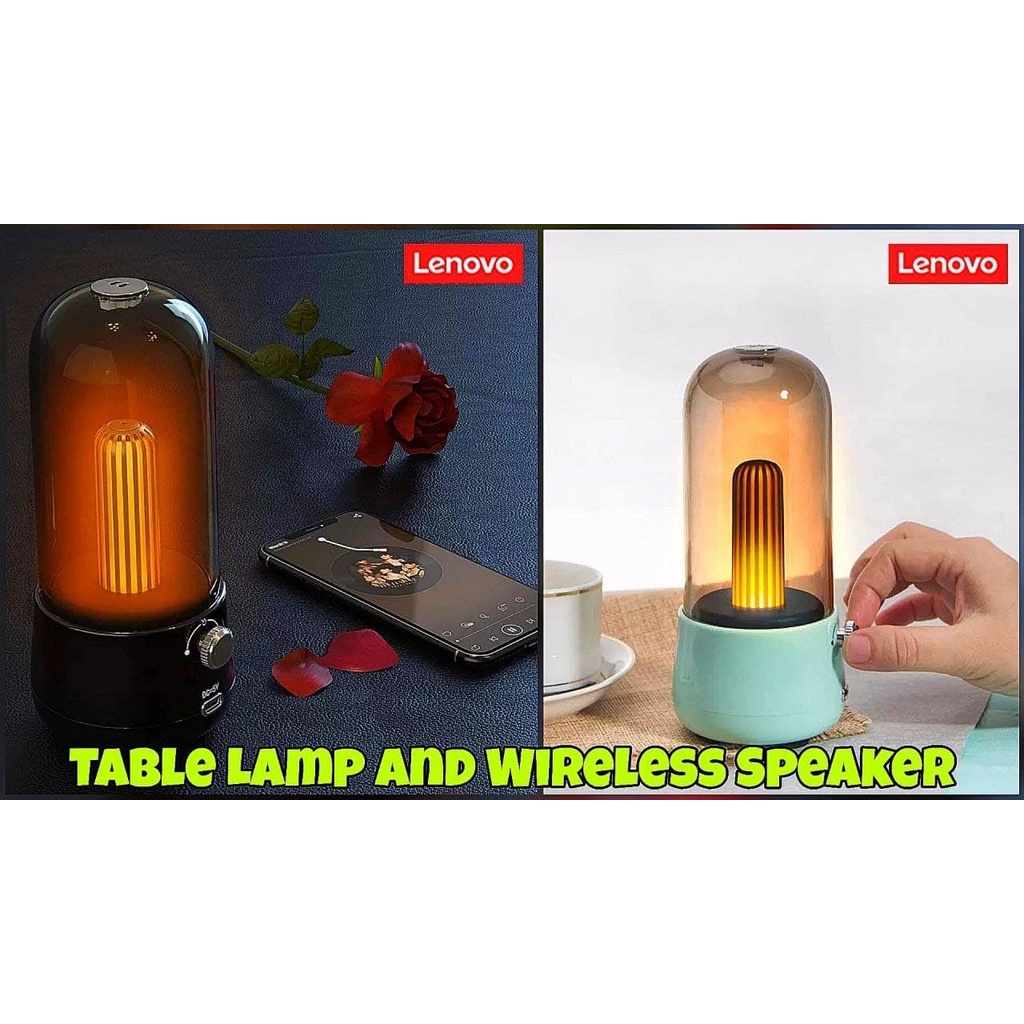 Loa bluetooth Không Dây lenovo l02 mega 50 Có Đèn Led Chất Lượng Cao âm thanh siêu trầm