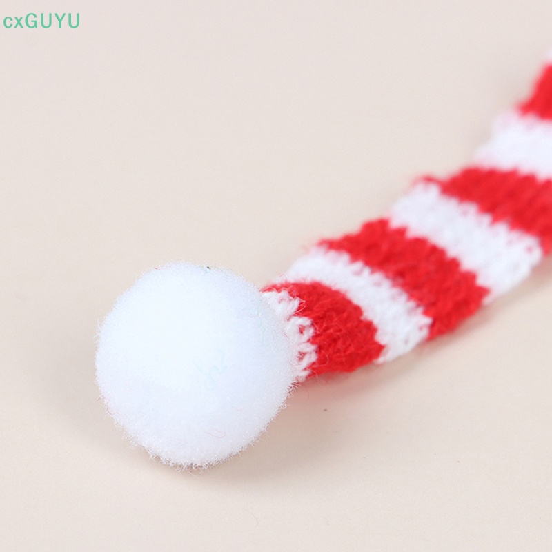 Bộ 2 Khăn Choàng / Nón Giáng Sinh mini Trang Trí Cho Búp Bê prta